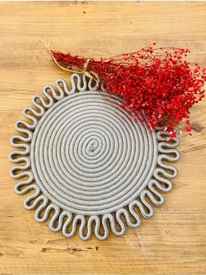 BDZ Deri BDZ Leather Jute Wicker American Service Mat