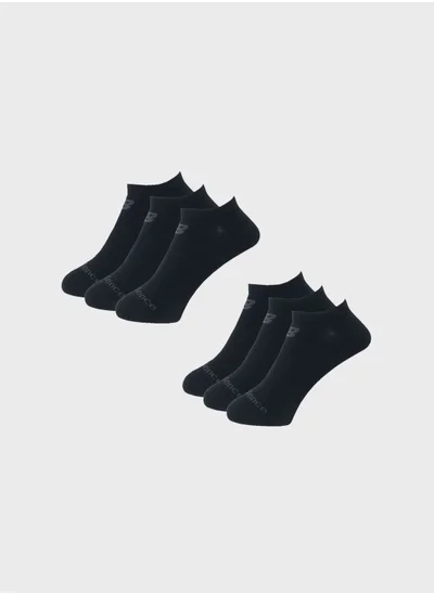 New Balance 6 Pack Performance Knit No Show Socks