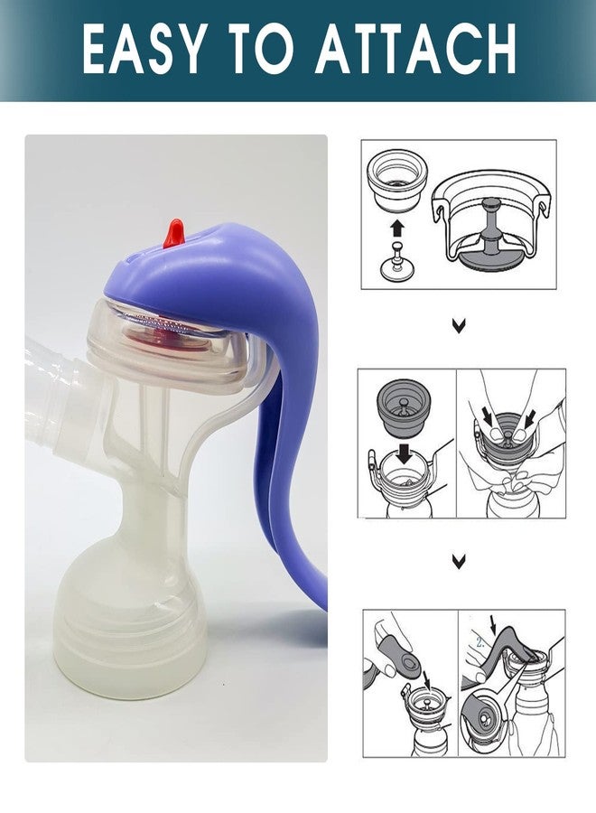 Weirical Manual Breast Pumps Parts Silicone Diaphragm&Duckbill Valve Compatible with Lansinoh Breast Pumps Replace Lansinoh Pump Parts/Accessories Use with Manual - Image 4