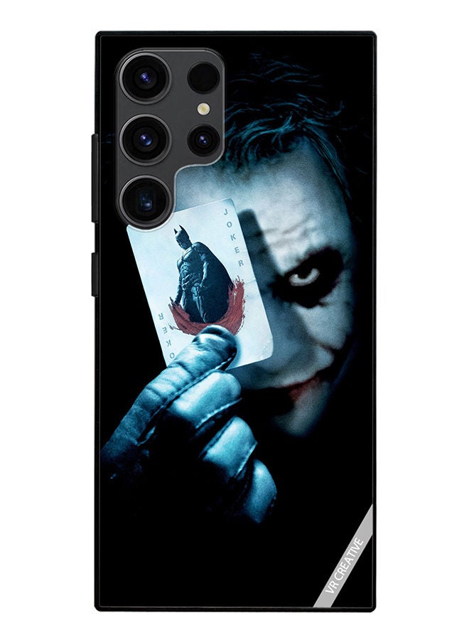 VR CREATIVE Protective Case Cover For Samsung Galaxy S23 Ultra 5G Joker Design Multicolour - Image 1