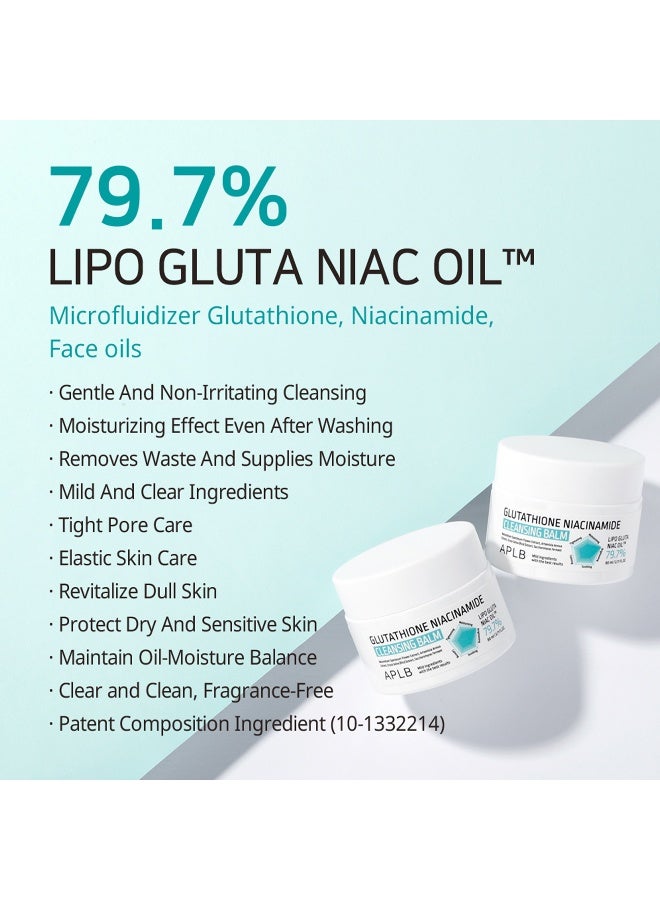 Aplb Glutathione Niacinamide Cleansing Balm 80ml - Image 3