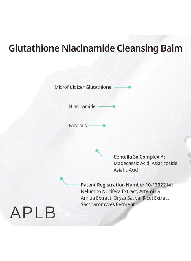 Aplb Glutathione Niacinamide Cleansing Balm 80ml - Image 4