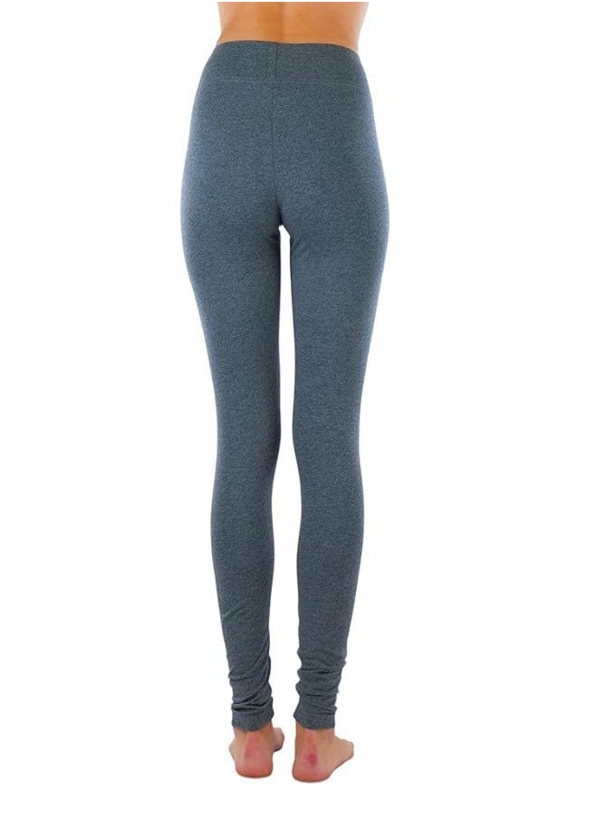 Generic - Women's Petite Size Light-Weight Breathable Cotton-Spandex Leggings - Image 1
