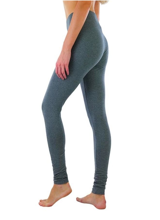 Generic - Women's Petite Size Light-Weight Breathable Cotton-Spandex Leggings - Image 1