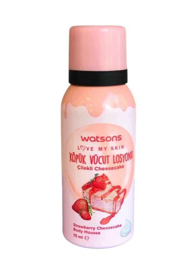 Watsons Watson's Cheesecake Intense Hydration Spray Foam: Restores skin's moisture for long-lasting hydration. 