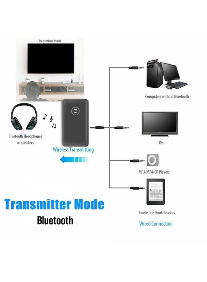 B10S Bluetooth Adapter 5.0 Bluetooth Transmitter Receiver 2 in 1 Bluetooth Adapter - Image 4