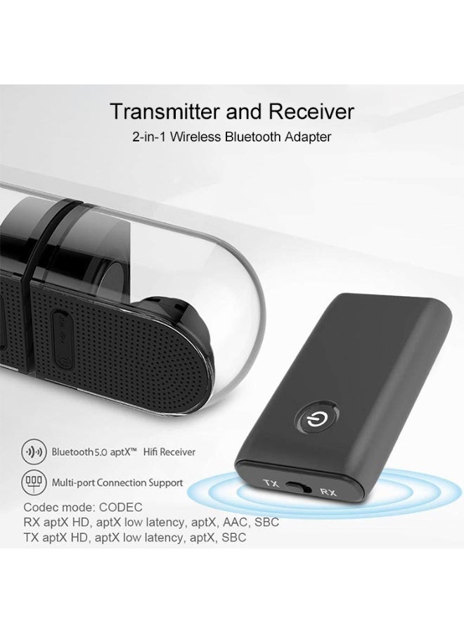 B10S Bluetooth Adapter 5.0 Bluetooth Transmitter Receiver 2 in 1 Bluetooth Adapter - Image 5