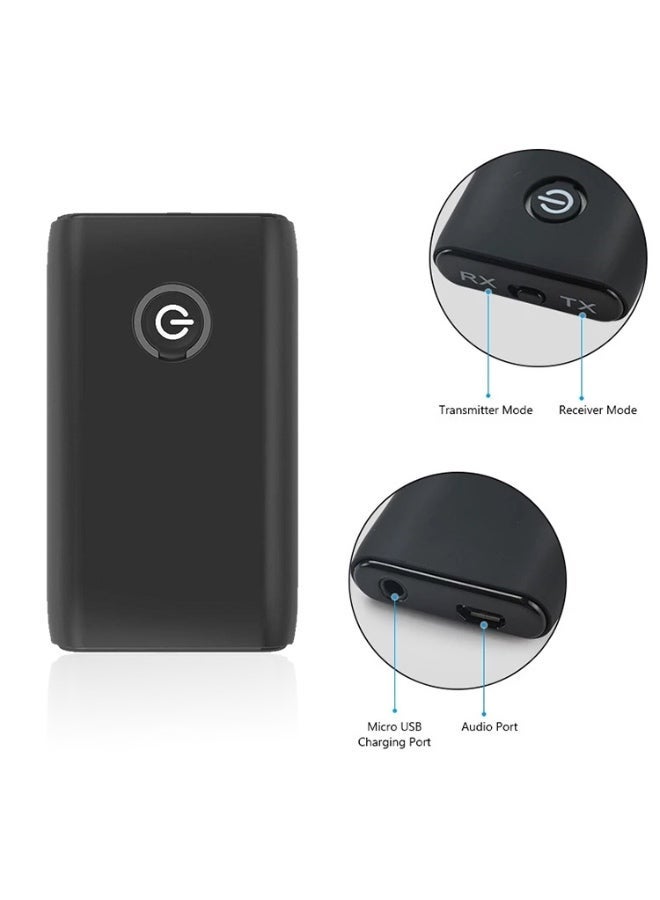 B10S Bluetooth Adapter 5.0 Bluetooth Transmitter Receiver 2 in 1 Bluetooth Adapter - Image 2