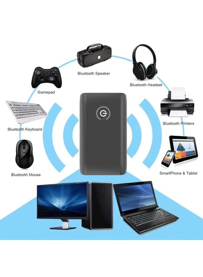 B10S Bluetooth Adapter 5.0 Bluetooth Transmitter Receiver 2 in 1 Bluetooth Adapter - Image 3