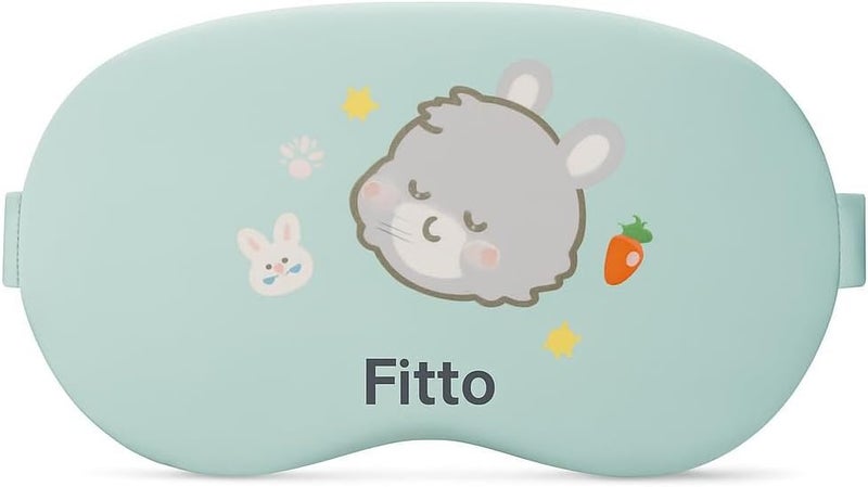 Fitto Night Blindfold Mask - Breathable and Soft Eye Mask for Comfortable Sleep, Green - Image 1
