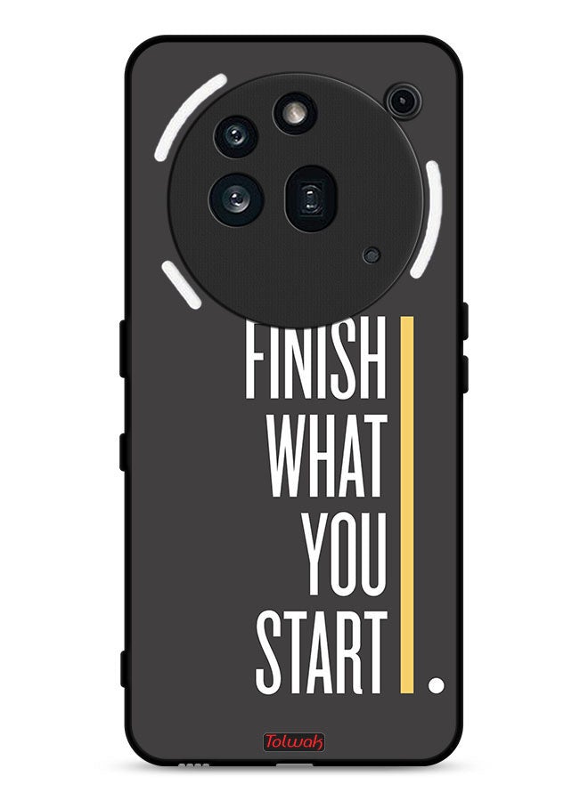 Tolwak Nothing Phone (3a) Pro Protective Case Cover Finish What You Start - Image 1