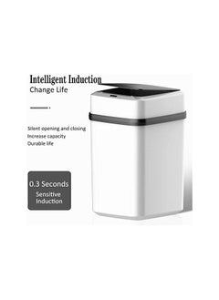 HotsUAE Automatic Trash Can With Lid Home Smart Garbage Bin Powered by Batteries  - Image 3