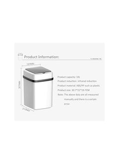 HotsUAE Automatic Trash Can With Lid Home Smart Garbage Bin Powered by Batteries  - Image 4