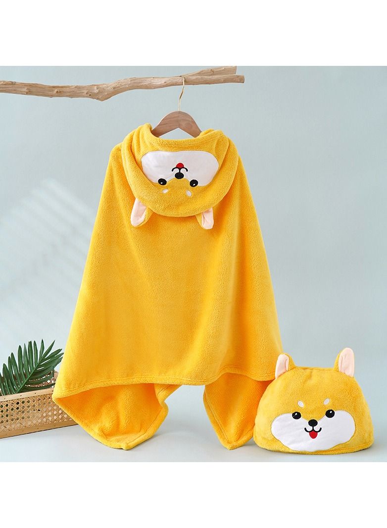 Pure Cotton With Hood Fine Fiber Cloaks Bath Towels