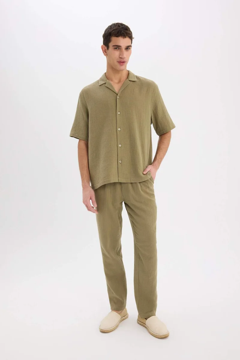 ديفاكتو Cotton Relax Fit Summer Short Leg Joggers