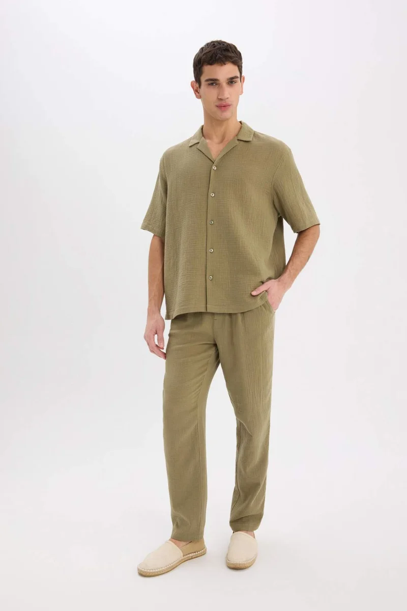 ديفاكتو Cotton Relax Fit Summer Short Leg Joggers