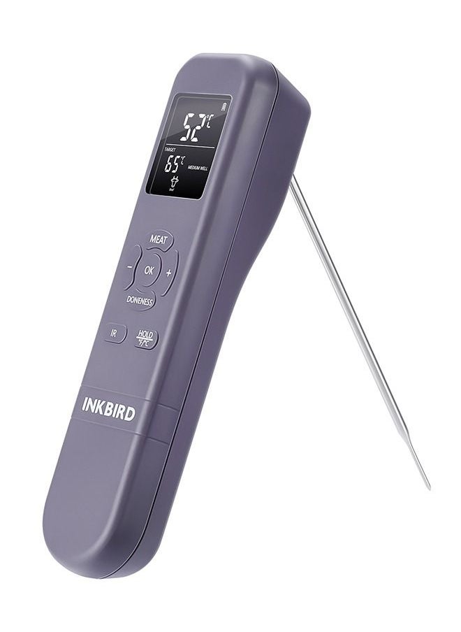 INKBIRD - INKBIRD 3-in-1 Instant Read Meat Thermometer Infrared Read Thermometer IHT-1M for Kitchen Cooking Temperature with Meat Probe Digital Food Thermometer with Alarm and Timer for BBQ Grilling Pizza Oven - Image 1