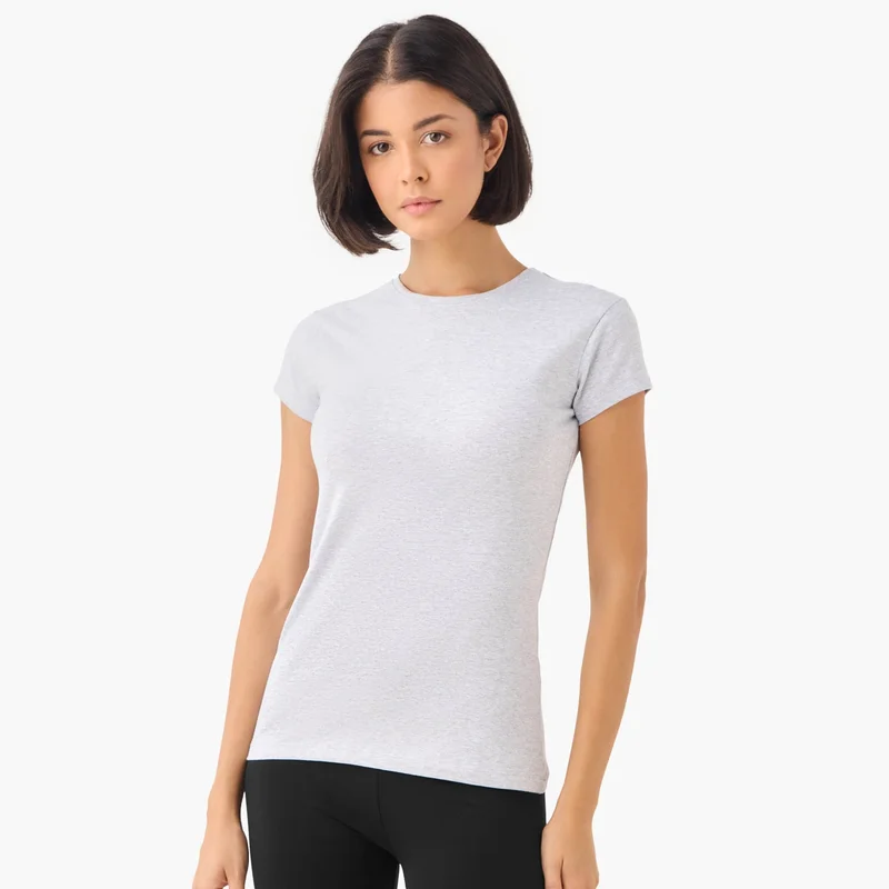 Splash FAV Set of 2 - Crew Neck T-shirt with Cap Sleeves