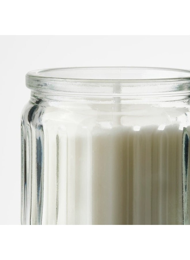 Ikea Scented candle in glass, Scandinavian Woods/white, 12 hr  - Image 5