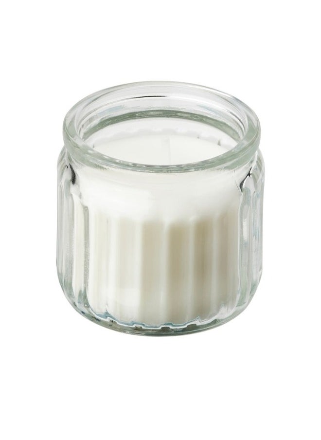 Ikea Scented candle in glass, Scandinavian Woods/white, 12 hr  - Image 2