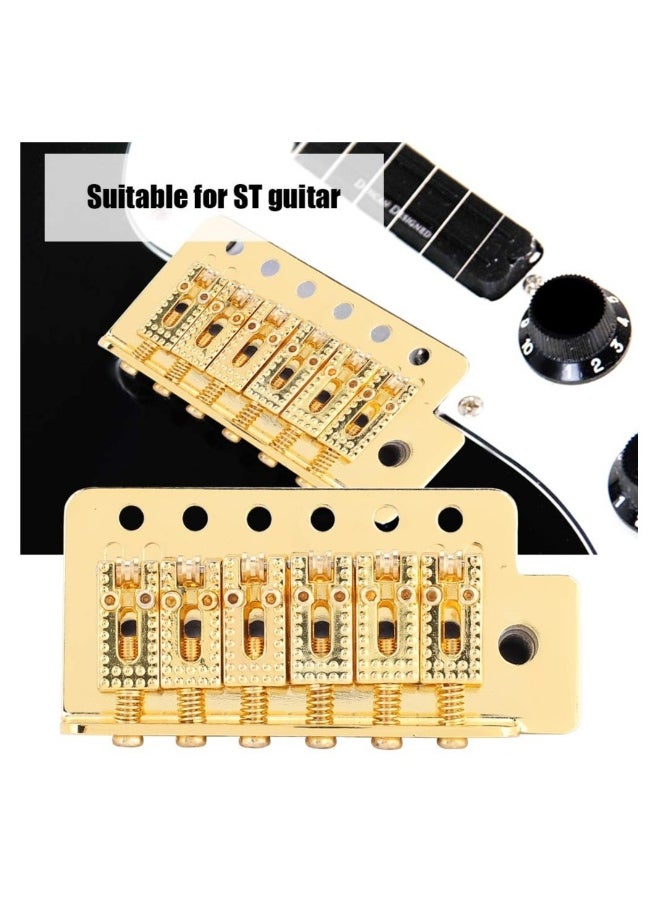 Generic A Tremolo System Set, 6-String Guitar Tremolo Bridge with Roller Single Locking Vibrato Bridge Tension Springs Replacement Part for Electric Guitar  - Image 5