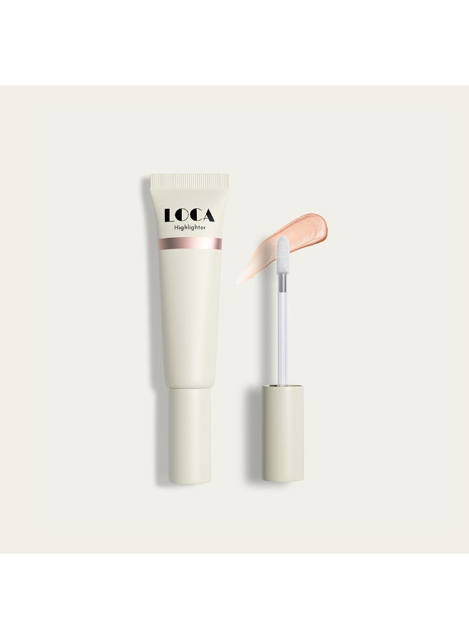 لوكا هايلايتر - وردي فضي 02 Aesthetic Metallic Pink
