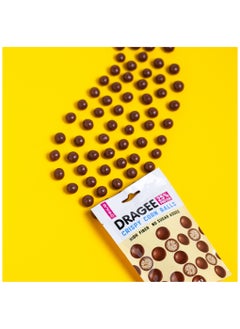 Chikalab Protein Chocolate Crispy Corn Balls Dragee High Fiber & No Sugar Added 120g  - Image 2