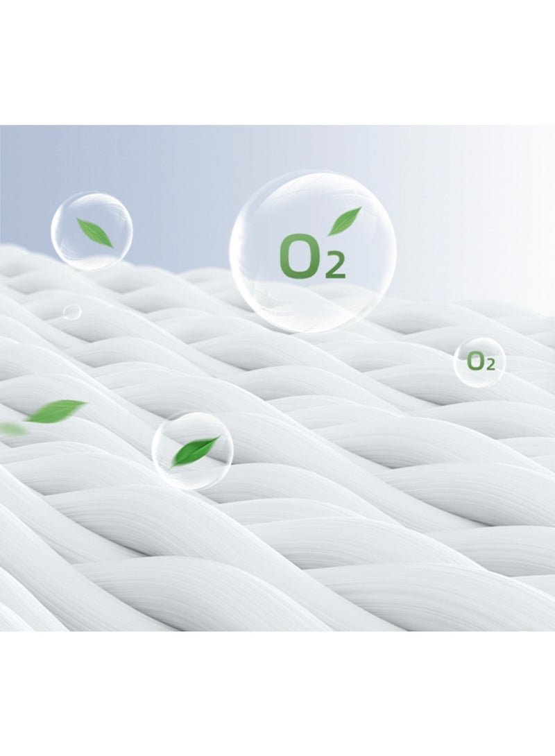 HUANXIN HOME YF Aquarium Filter Cotton, Cut to Size Filter Media Roll, 30 x 240 cm, Filter Floss for Fish Tanks, Freshwater and Marine Aquariums, Ponds，Tanks. - Image 4