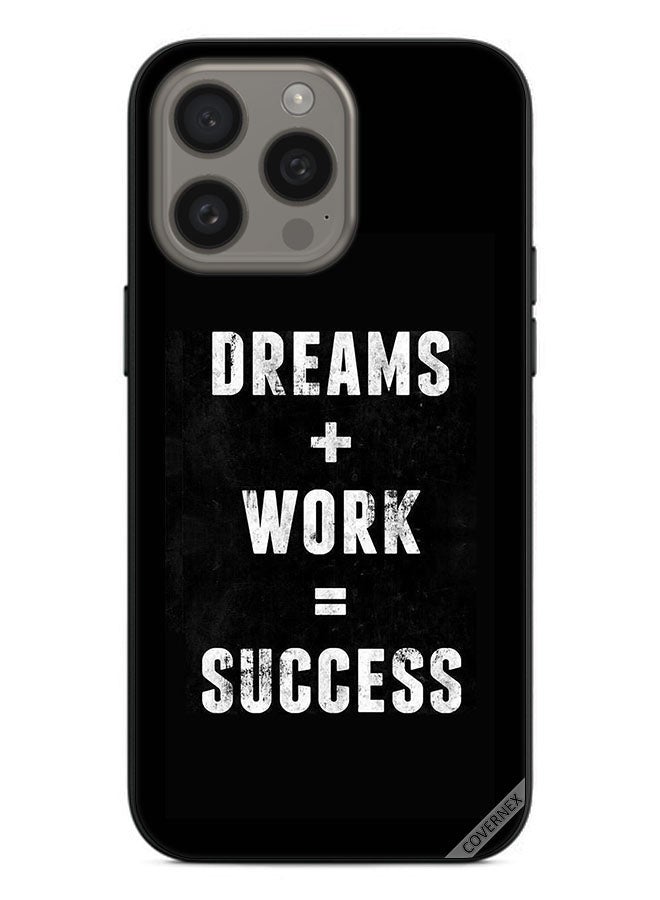 Covernex Protective Case Cover For Apple iPhone 15 Pro Dreams Plus Work - Image 1