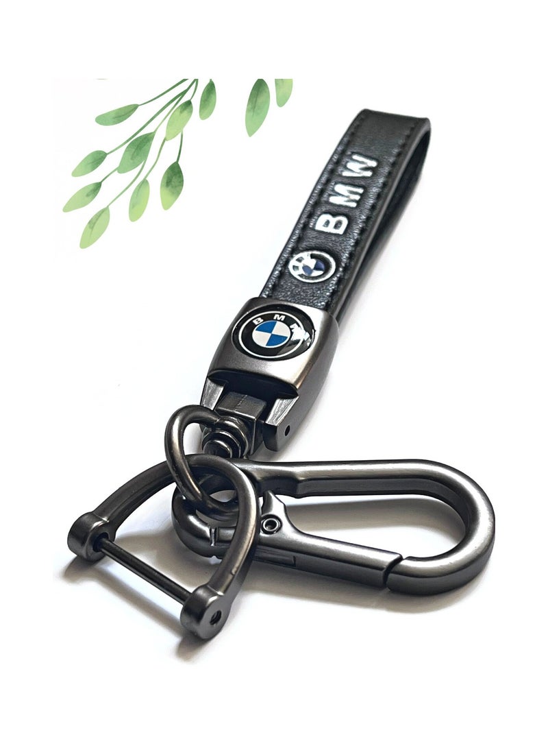 Generic BMW Key Ring - Genuine Luxury Leather Key Fob for BMW Owners - Elegant and Durable Keychain Accessory - Premium Gift for Men & Women - Image 2