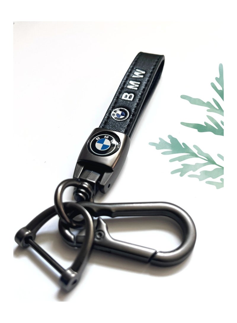 Generic BMW Key Ring - Genuine Luxury Leather Key Fob for BMW Owners - Elegant and Durable Keychain Accessory - Premium Gift for Men & Women - Image 4