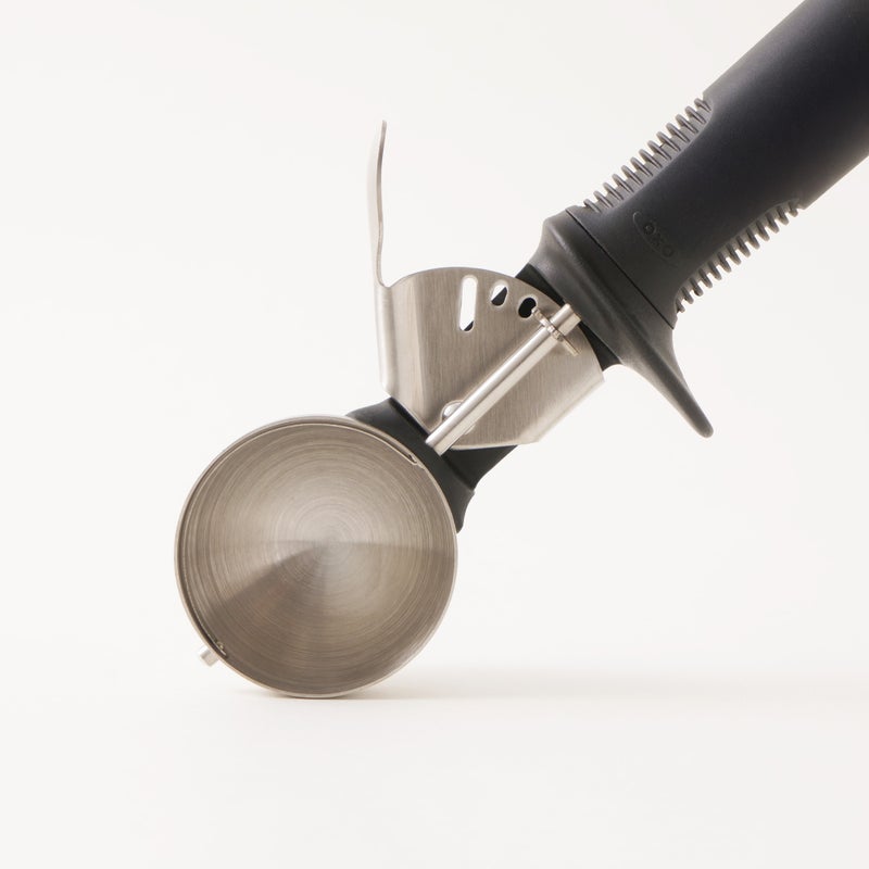 Oxo Stainless Steel Ice Cream Scooper, Black - Image 2
