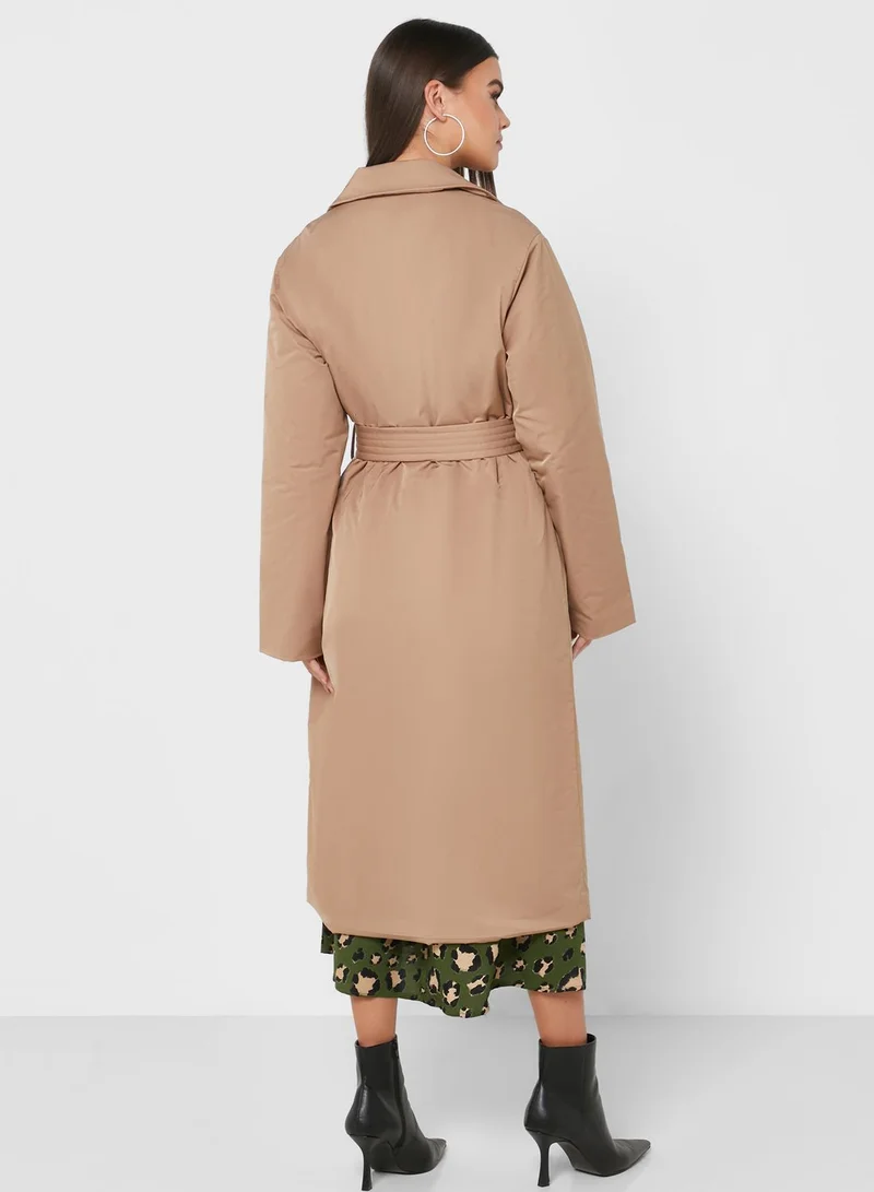 VERO MODA Pocket Detail Longline Coat