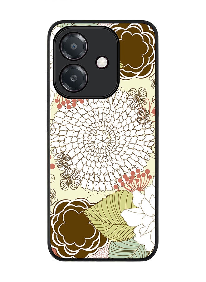 Stylizedd For Oppo A5i Case,Slim fit Camera Protection, Shockproof Thin Phone cover  - Blooming Flower