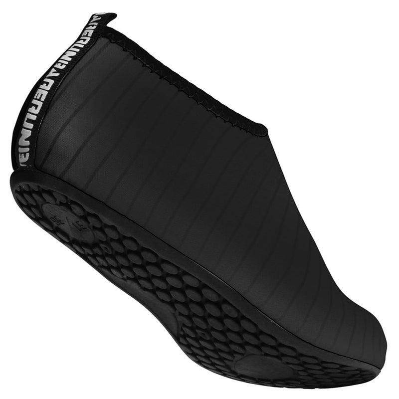 BARERUN Water Shoes Outdoor Beach Swimming Aqua Socks Barefoot Shoes for Women Men Black, 6.5-7.5 (B) US - Image 4