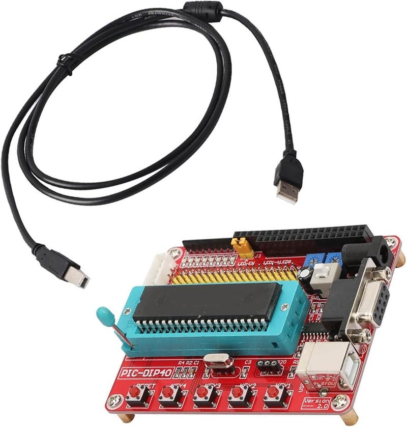 Pic16F877A Microcontroller Development Board With Rs232 Interface And Learning Kit - Image 3