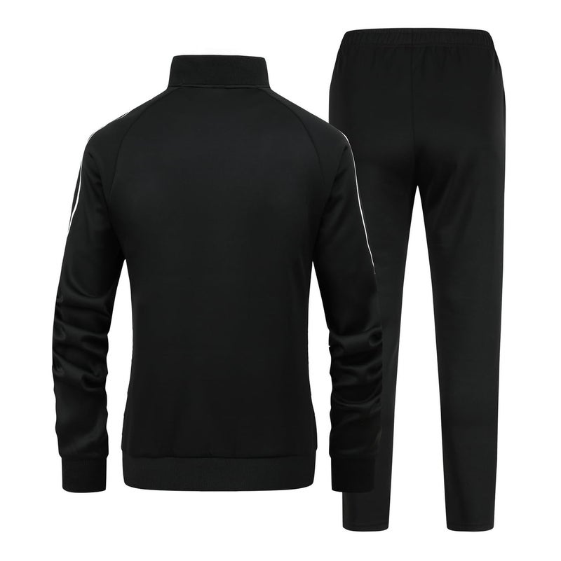 EXSDOWEE Women's 2 Pieces Athletic Tracksuit Full-Zip Workout Sweatsuit with Active Jackets and Pants - Image 3