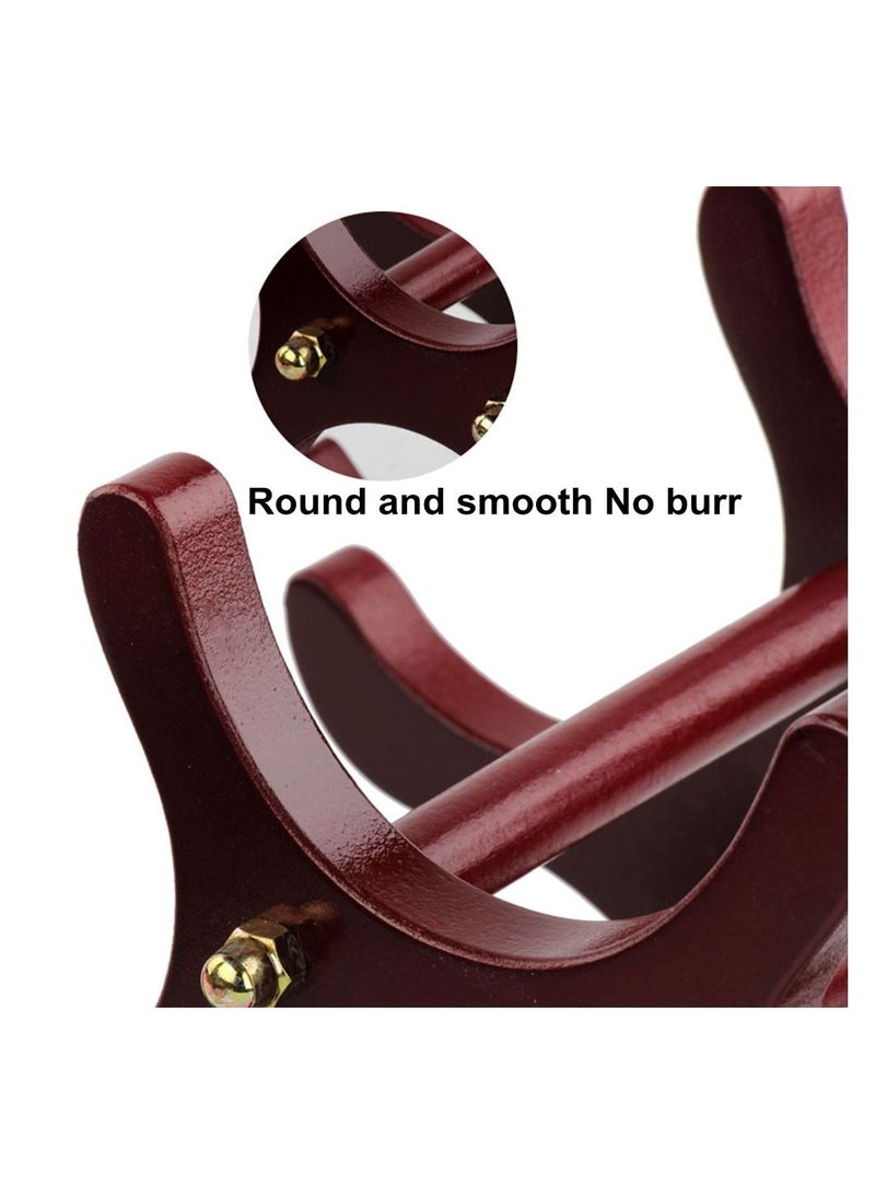 Wooden Wine Rack Creative Wine Rack Display Rack Can Put 6 Bottles Home Living Room Decoration Wine Rack Simple Modern Wine Rack  - Image 2