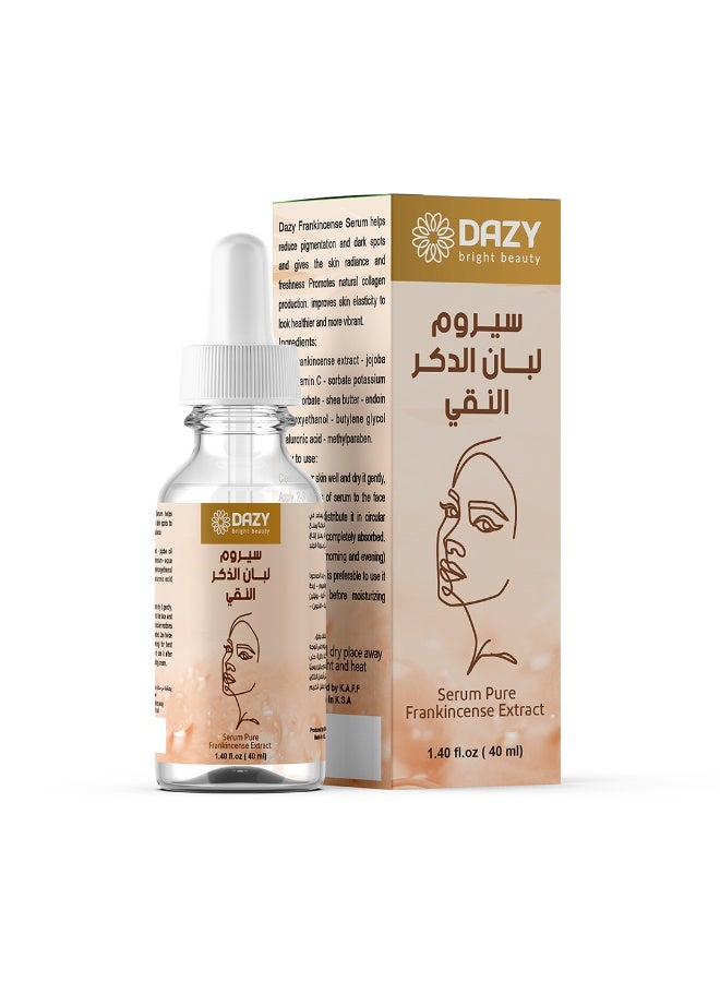 Dazy Frankincense Face Serum 40ml for Hydration & Radiance