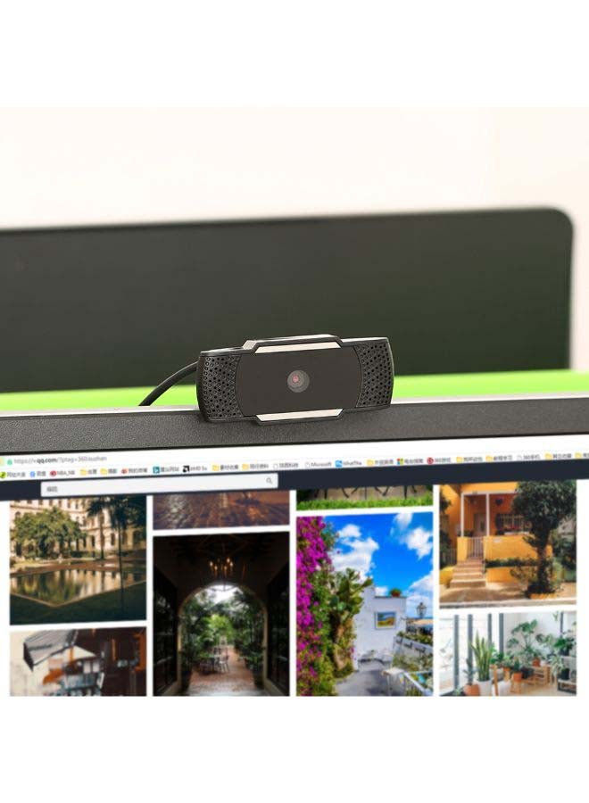 DUSALA A870 Rotatable Webcam 500W Image USB 2.0 PC Digital Camera Video Recording With  Microphone 1.5M Wire Length Black - Image 3