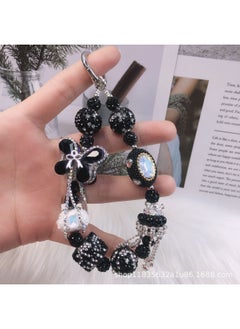 Generic Tassel Butterfly Mobile Phone Chain Heavy Industry Diamond Double Layer Mobile Phone Pendant Joker Bag Chain Live Explosions-Specifications:A9-A3  - Image 2