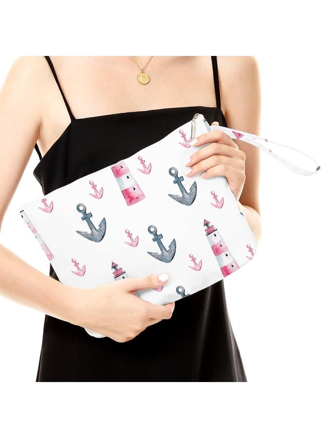 Fokongna حقيبة فوكوانغنا الرطبة والجافة للسفر والشاطئ والمكياج والحفاضات ونجمة البحر والبحر والهدايا قوس قزح - Image 2