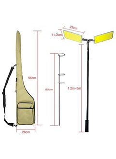 Perfii Camping Light with Bag, 1000 Lumens Extremely Brilliant and Remote Control for Outdoor, Fishing, Picnic, BBQ Telescopic Led Night Lights  - Image 2