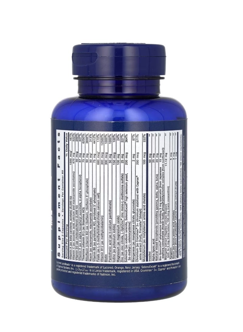 Life Extension Two-Per-Day Multivitamin 120 Capsules - Image 2