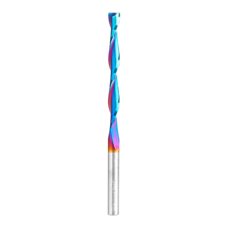 أداة أمانة سبيكترى حياة أداة متطرفة بت قطع الرغوة الصلبة كربيد CNC، 46272-K، 1/4 D x 2-1/4 CH x 1/4 SHK x 4 بوصة طول