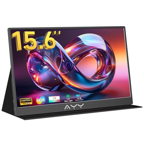 AYY AYY 15 Portable Monitor 1080p Fhd usb-c Hdmi External Display 15.6 inch Z992F5A26EF8BADA28D14Z