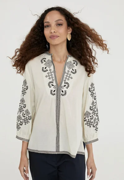 Lola Casademunt Blouse with embroidery
