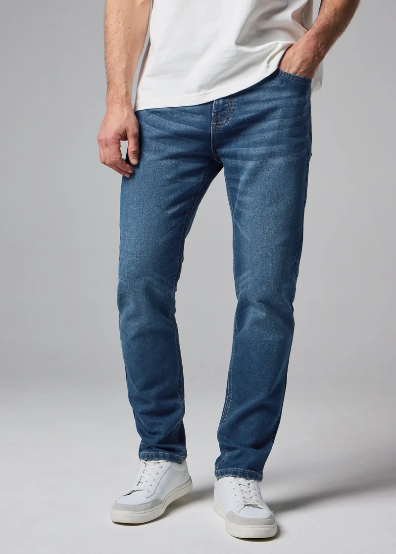 ماتلان Dark Wash Comfort Slim Fit Jeans