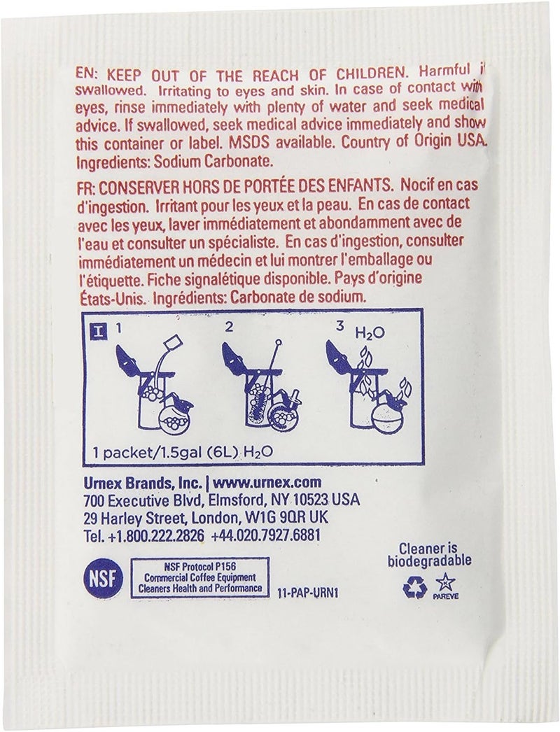 Urnex Original Urn & Brewer Cleaner - 48 Oz Unscented Coffee Equipment Cleaner - Image 2