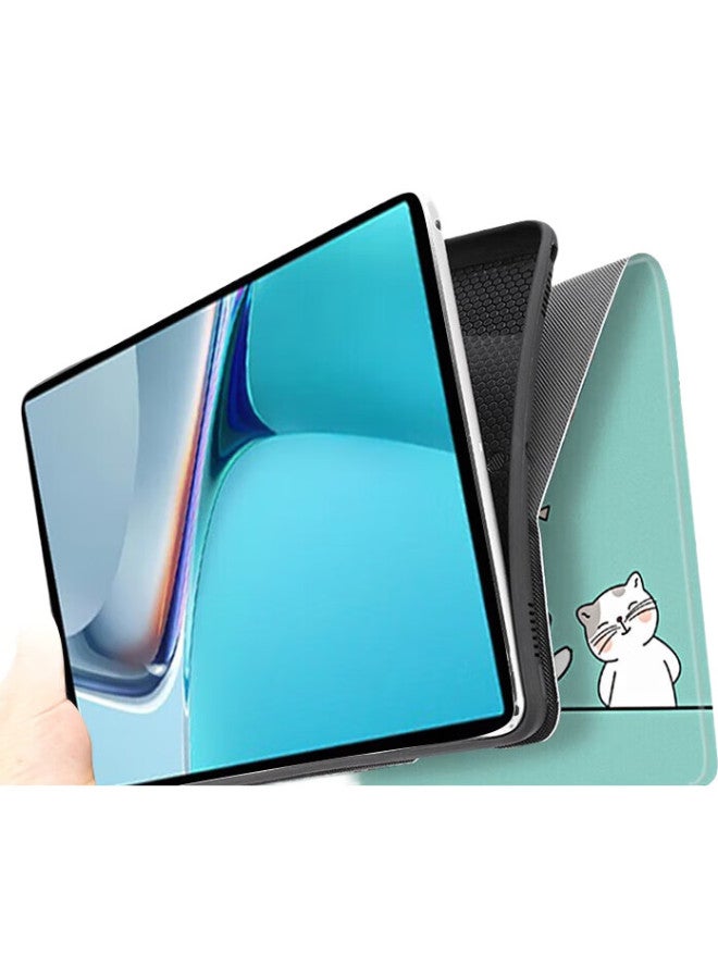 Jiang Ming Jiangming Compatible With Apple Ipad Mini 1/2/3/4/5 7.9-Inch Tablet Protective Case, Skin-Friendly, Full Protection, Shockproof, Creative Cartoon Cute Painted, Smart Sleep/Wake - Image 3